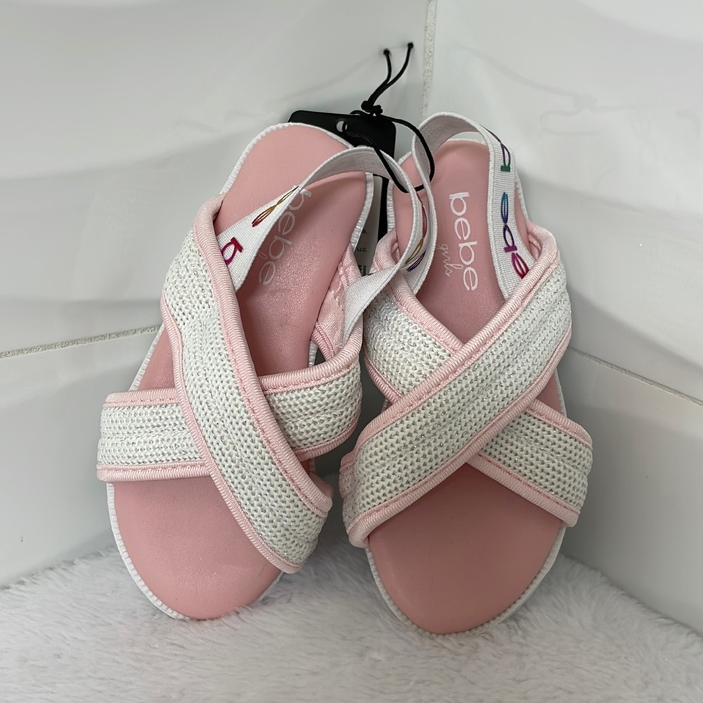 NWT!! Bebe Girls Toddler Sandals